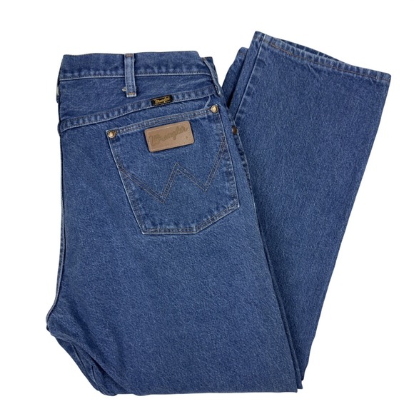 Wrangler Other - Wrangler 13MWZ Jeans Men 36x30 Denim Cowboy Cut Medium Wash Straight Heavyweight